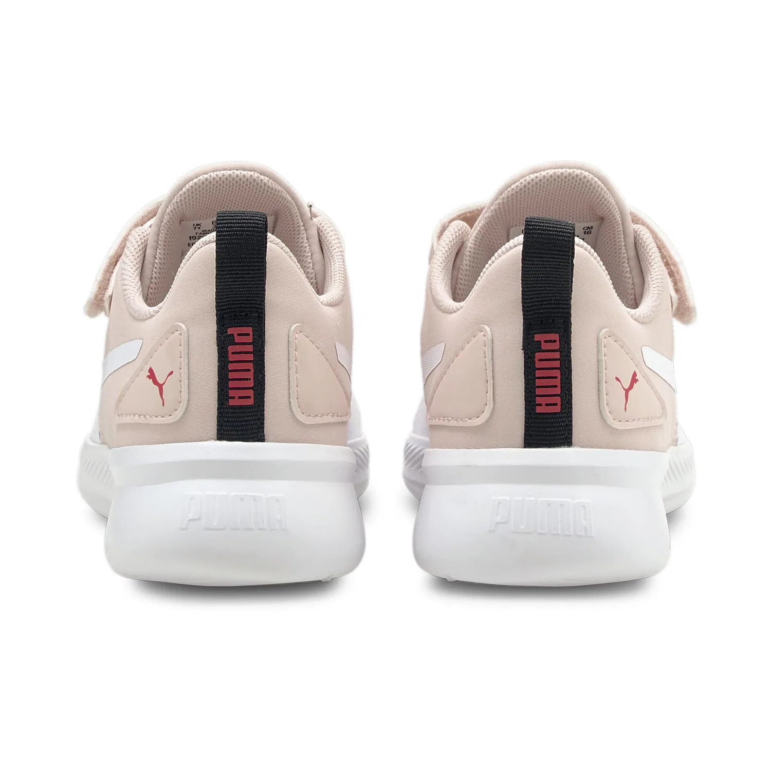 Детские кроссовки для мальчиков Puma Flyer Runner V PS, White Puma White Lotus Paradise Pink — фото 4