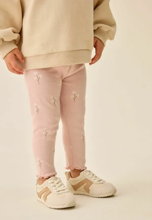 Леггинсы с флоральным принтом Leggings - trousers Next, pale pink ditsy floral, бледно-розовый