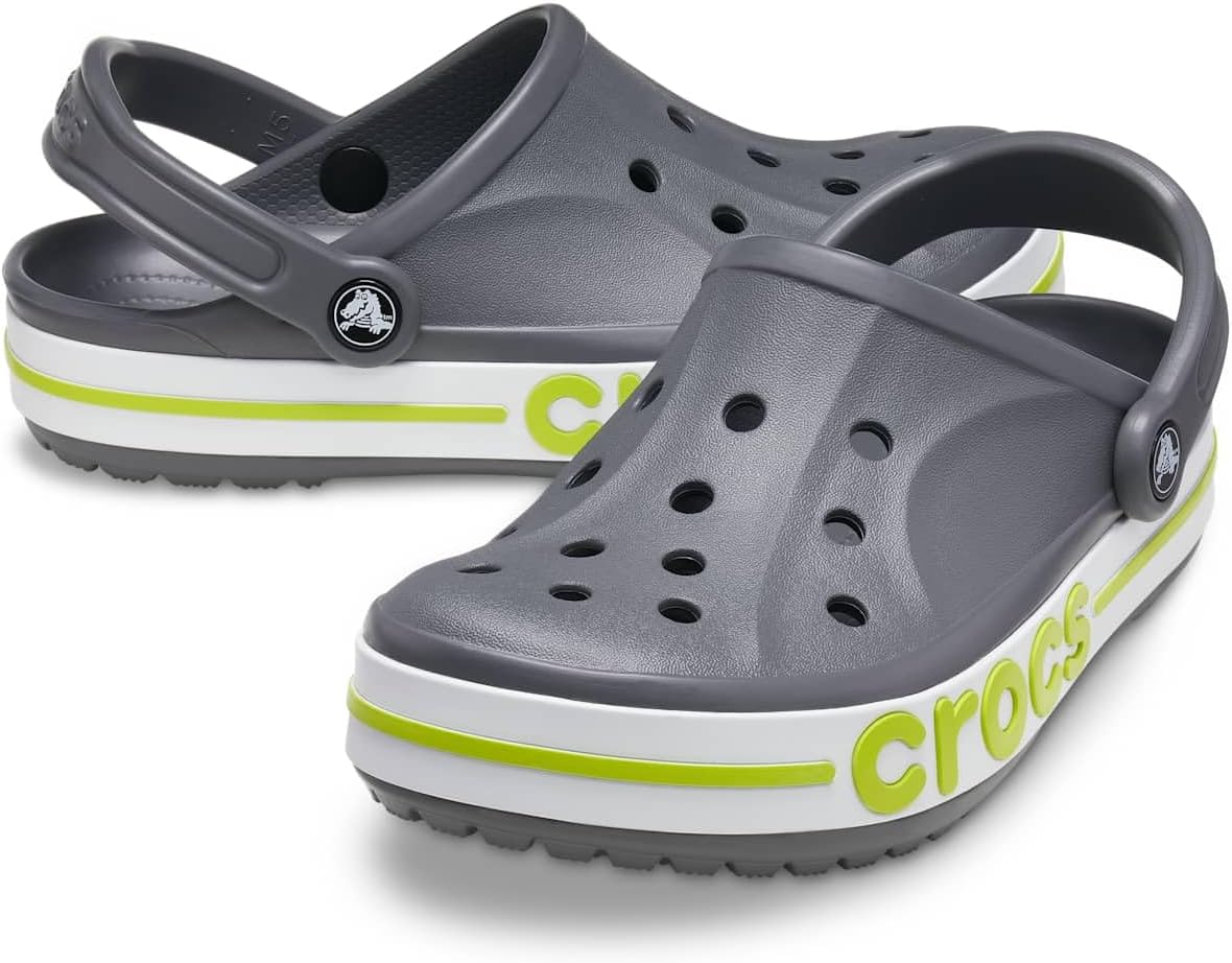 Унисекс сабо Crocs Bayaband, серый — фото 3