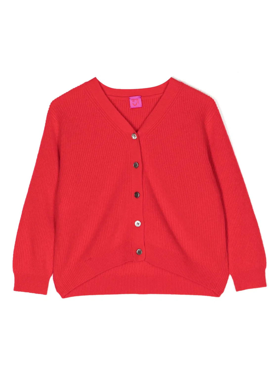 Кардиган с V-образным вырезом из кашемира Cashmere In Love, красный