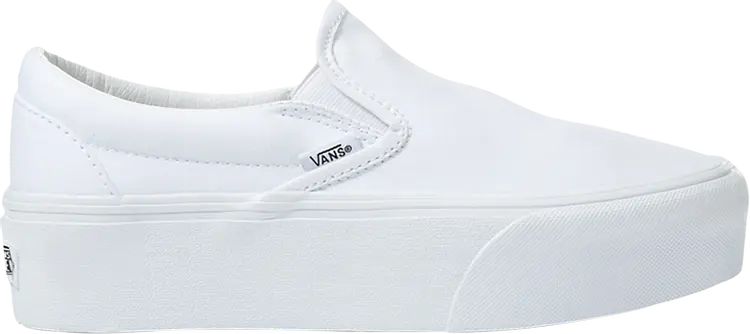 

Кроссовки Vans Classic Slip-On Stackform White, белый