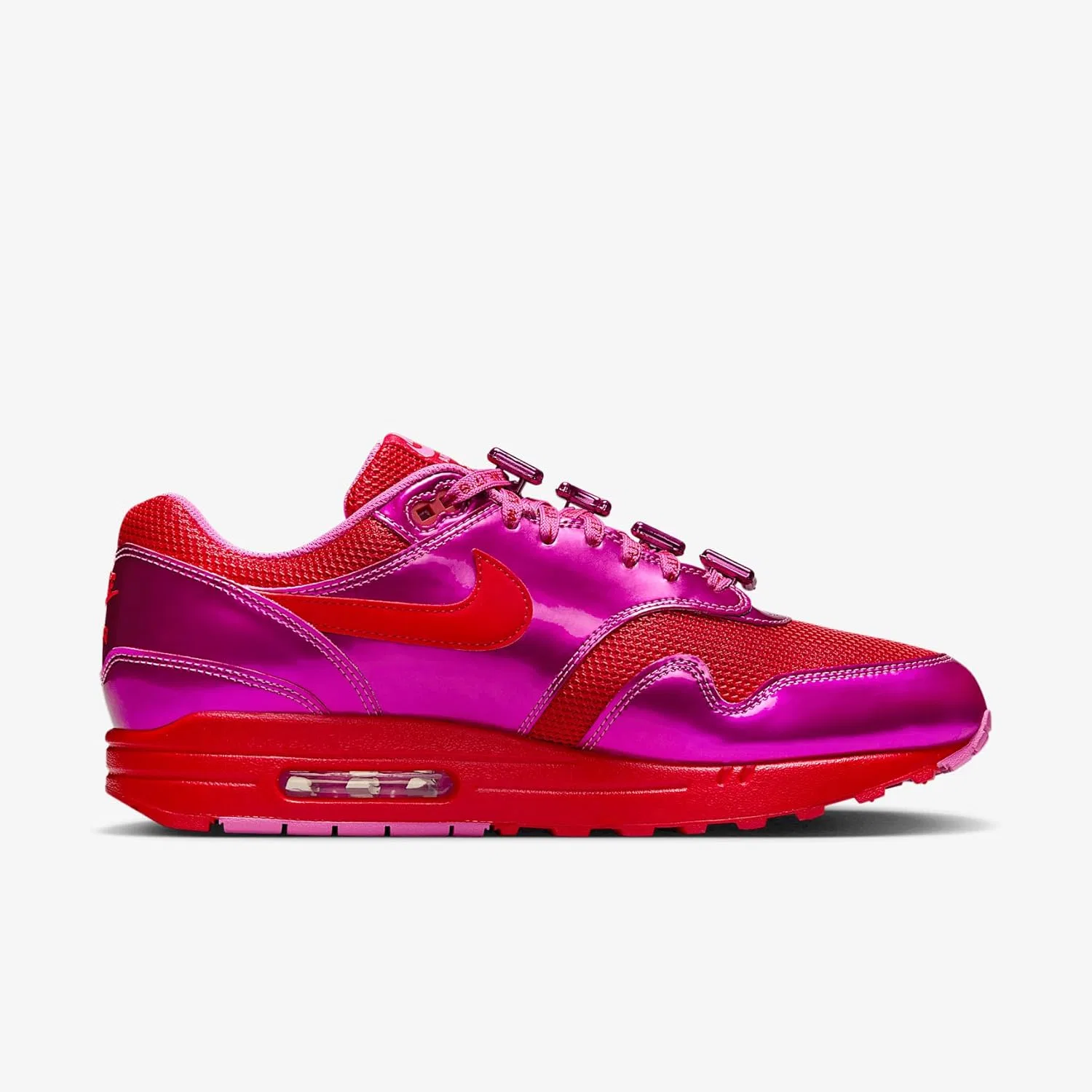Мужские кроссовки NIKE Air Max 1 Premium, Playful Pink University Red Playful Pink — фото 3