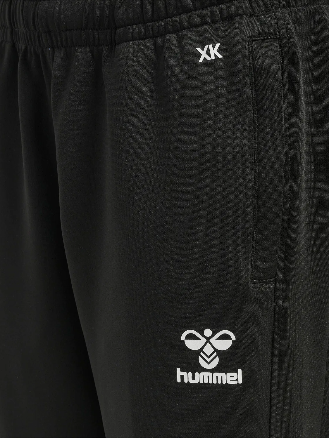Детские спортивные штаны с регулируемой талией Hmlcore Hummel, Schwarz — фото 4