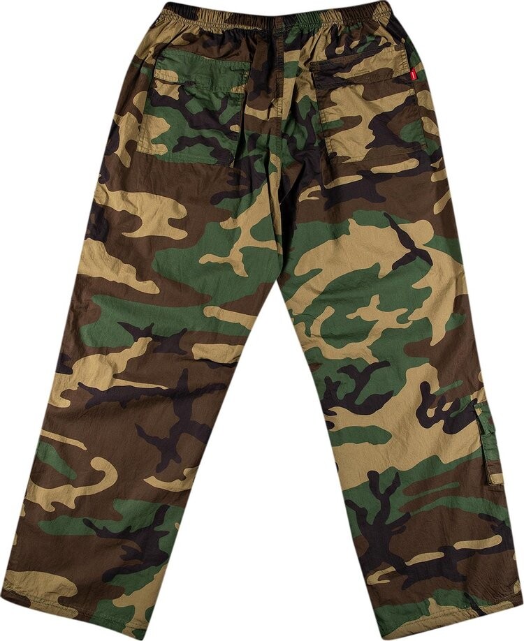 Брюки Supreme Cotton Cinch Pant 'Woodland Camo', разноцветный — фото 3