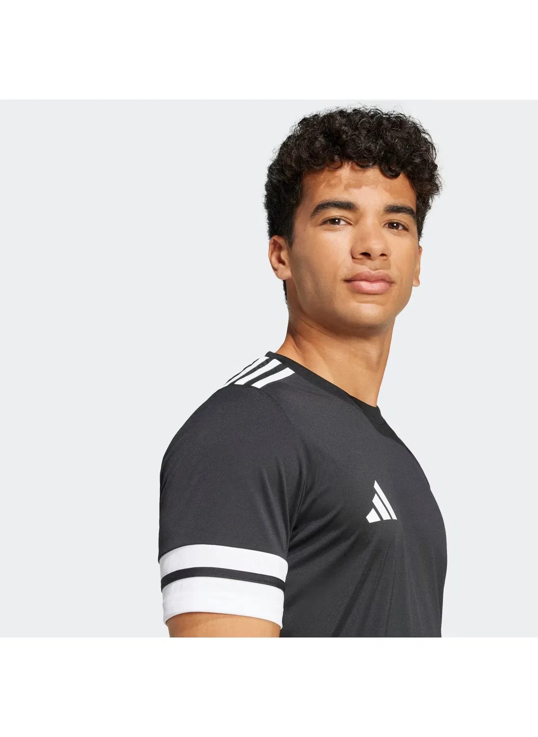 Футболка с влагоотводящими свойствами Squadra25 Adidas, черный — фото 4
