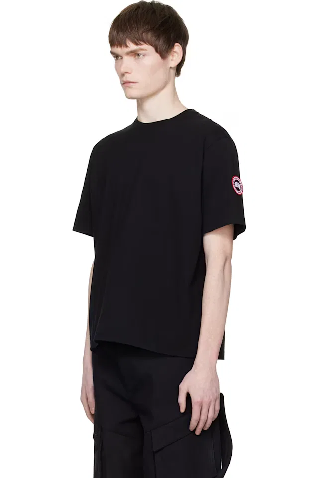 Черная футболка Novo Canada Goose — фото 4
