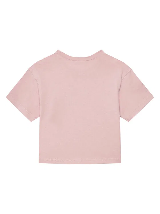 Футболка oversize United Colors Of Benetton, розовый — фото 2