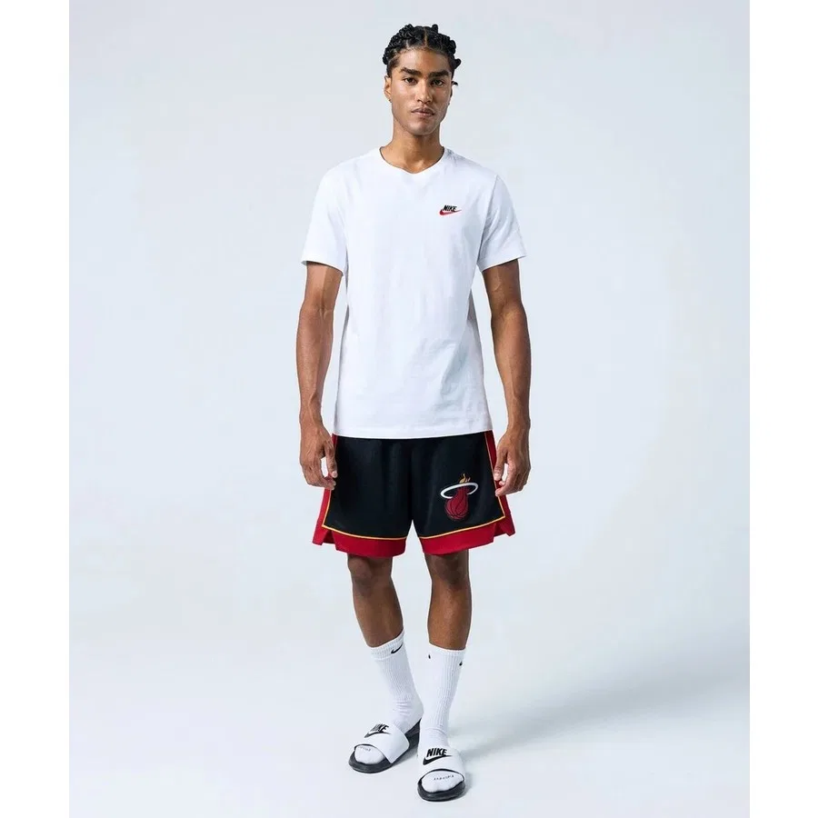 Футболка с коротким рукавом хлопковая Sportswear Club Nike, M, Белый