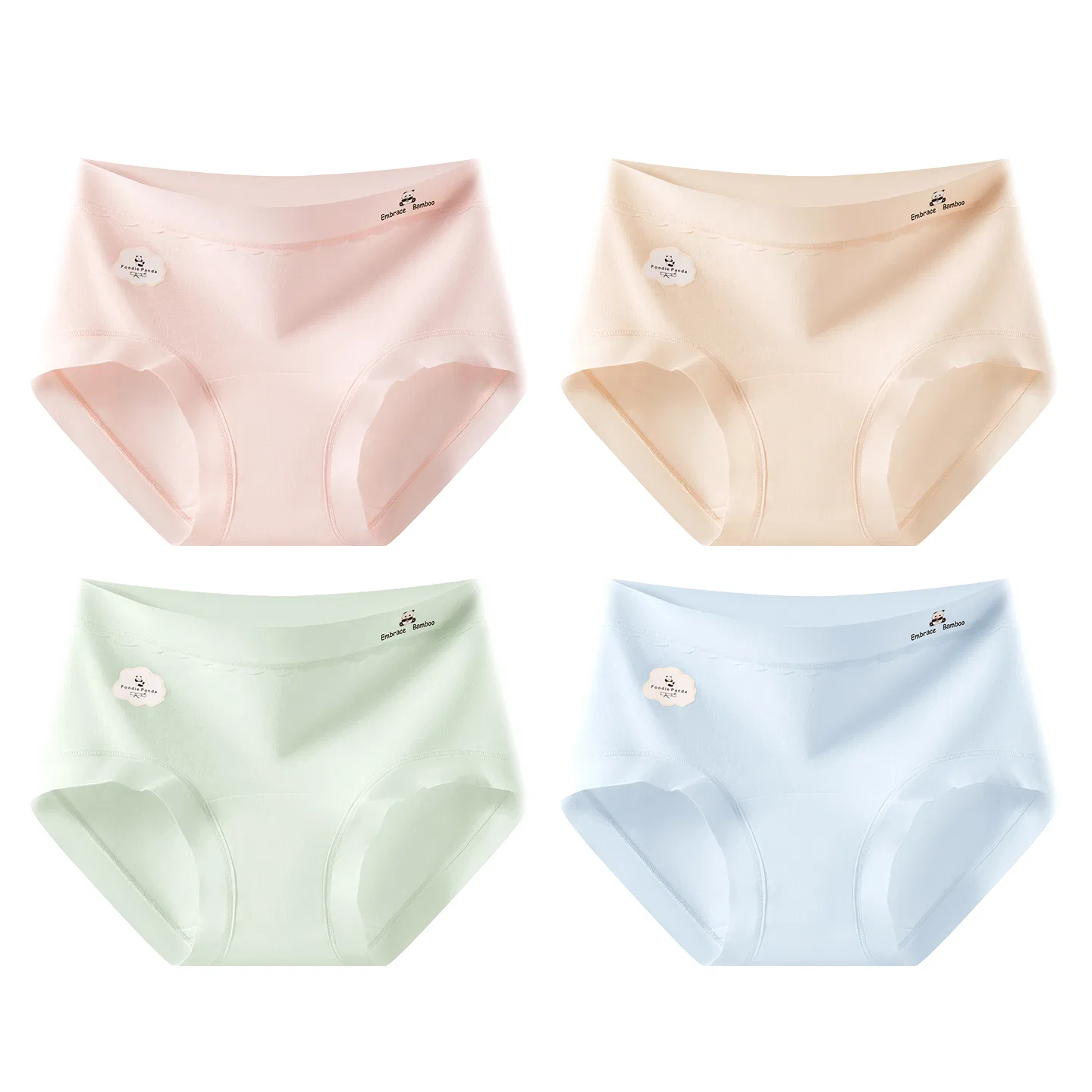 Детские трусы с принтом Red Bean, Цвет: Skin Tone + Pink + Blue + Green