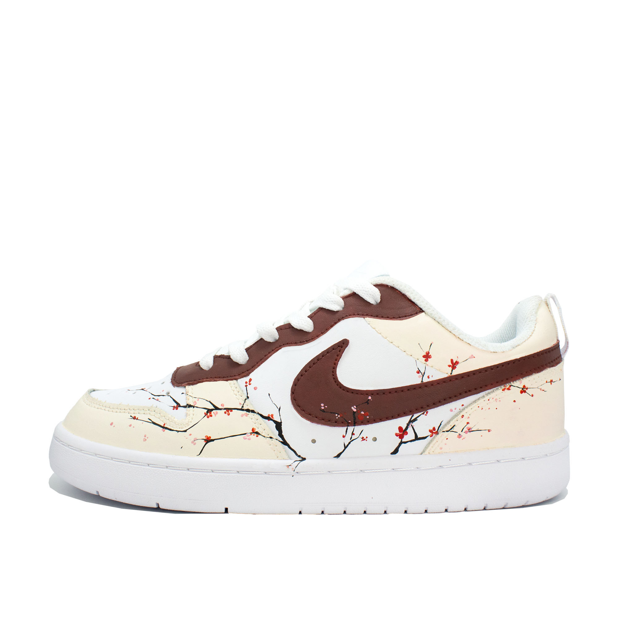 

Детские скейтерские кроссовки Court Borough для младших школьников Nike, бежевый