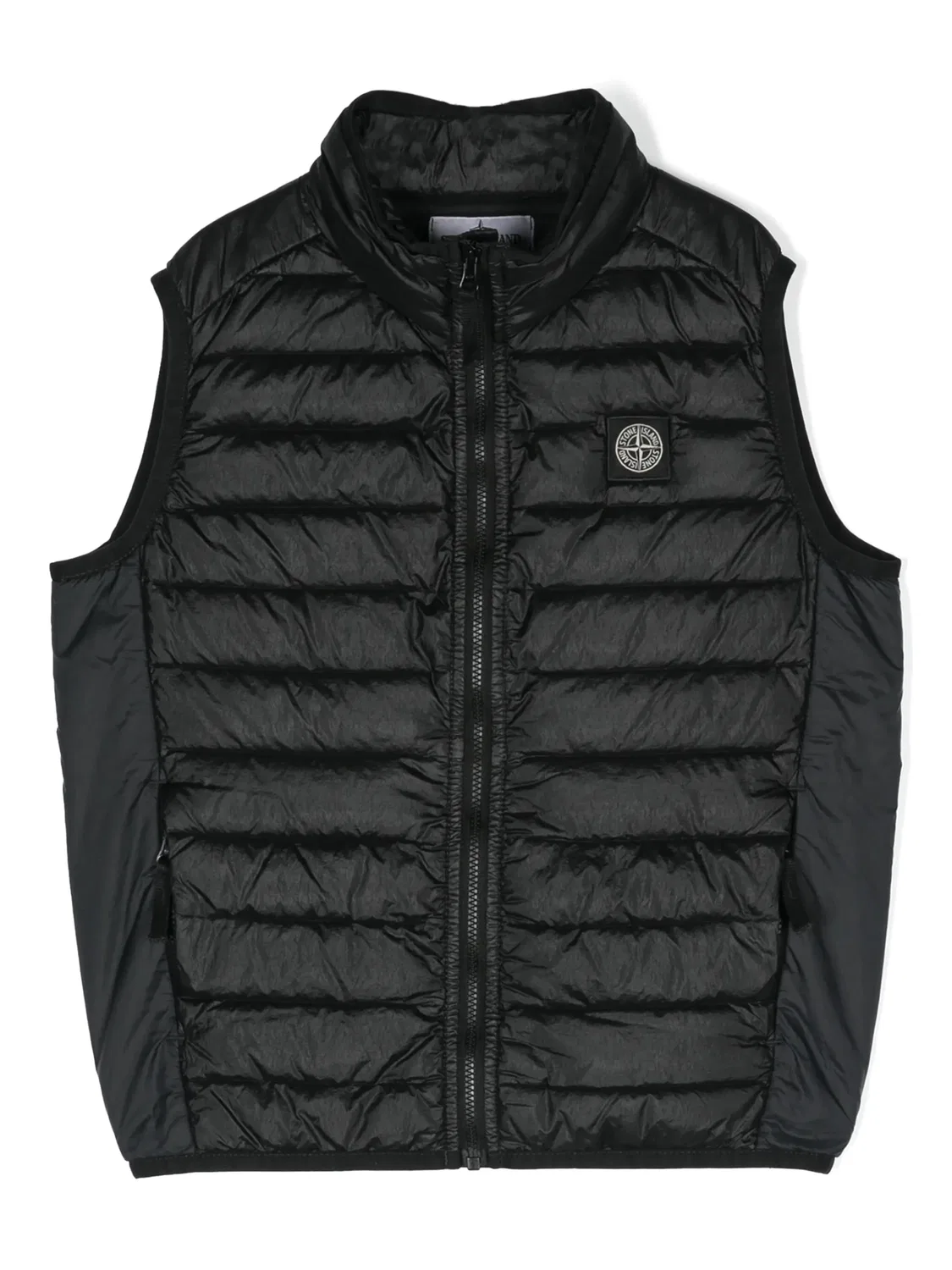 Жилет с компасом Stone Island, черный