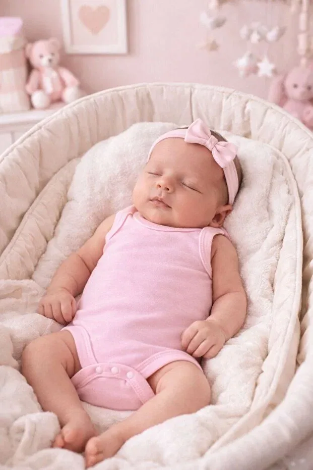 Детское боди-распашонка для девочек с застежками на кнопках Organic Pico Baby, Multicolor — фото 2