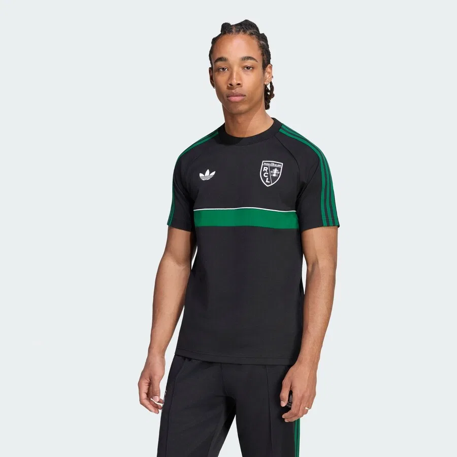 Спортивная футболка ADIDAS PERFORMANCE Performance Shirt 'RC Lens' черного цвета — фото 2