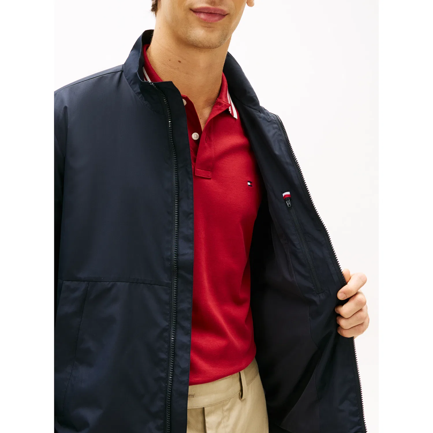 Мужской легкий куртка-блузон с функцией Lightweight Outdoor Tommy Hilfiger, Desert Sky — фото 3