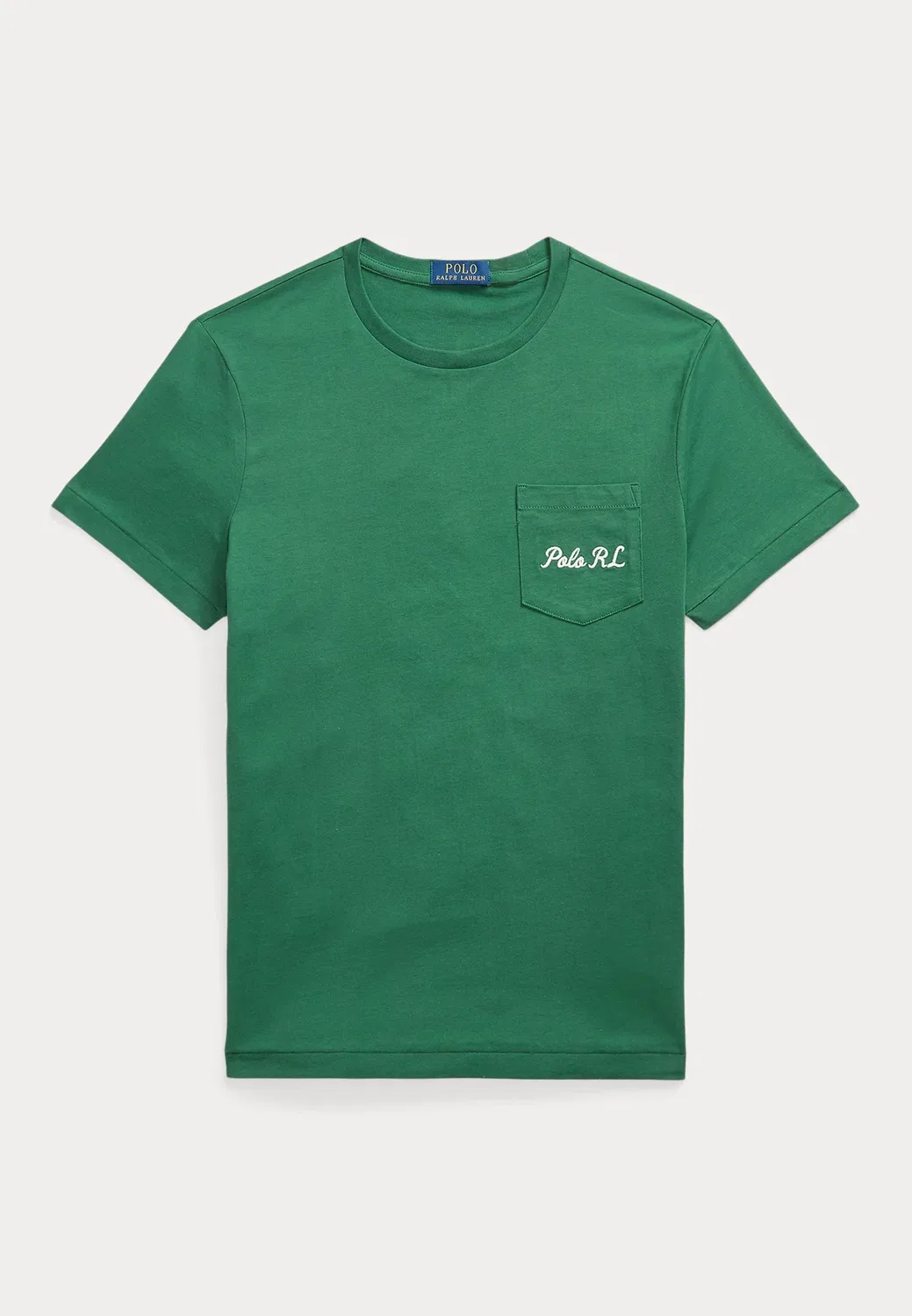 Футболка-Поло приталенного кроя с принтом медведя Polo Ralph Lauren, Verano Green — фото 4