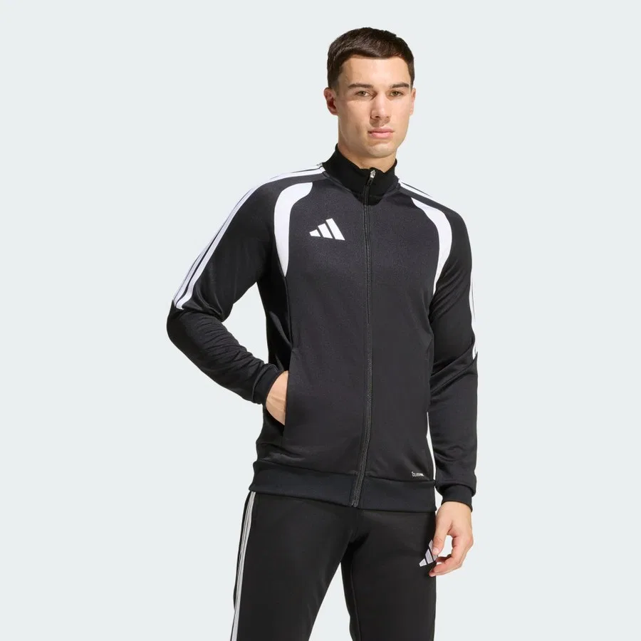 Мужской спортивный костюм из футера с длинным рукавом Tiro26L adidas, Черный