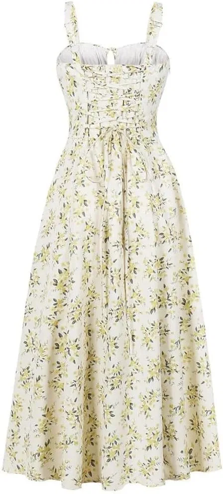 Женское цветочное платье-бюстье с двумя слоями на бретелях, Party Dress — фото 2