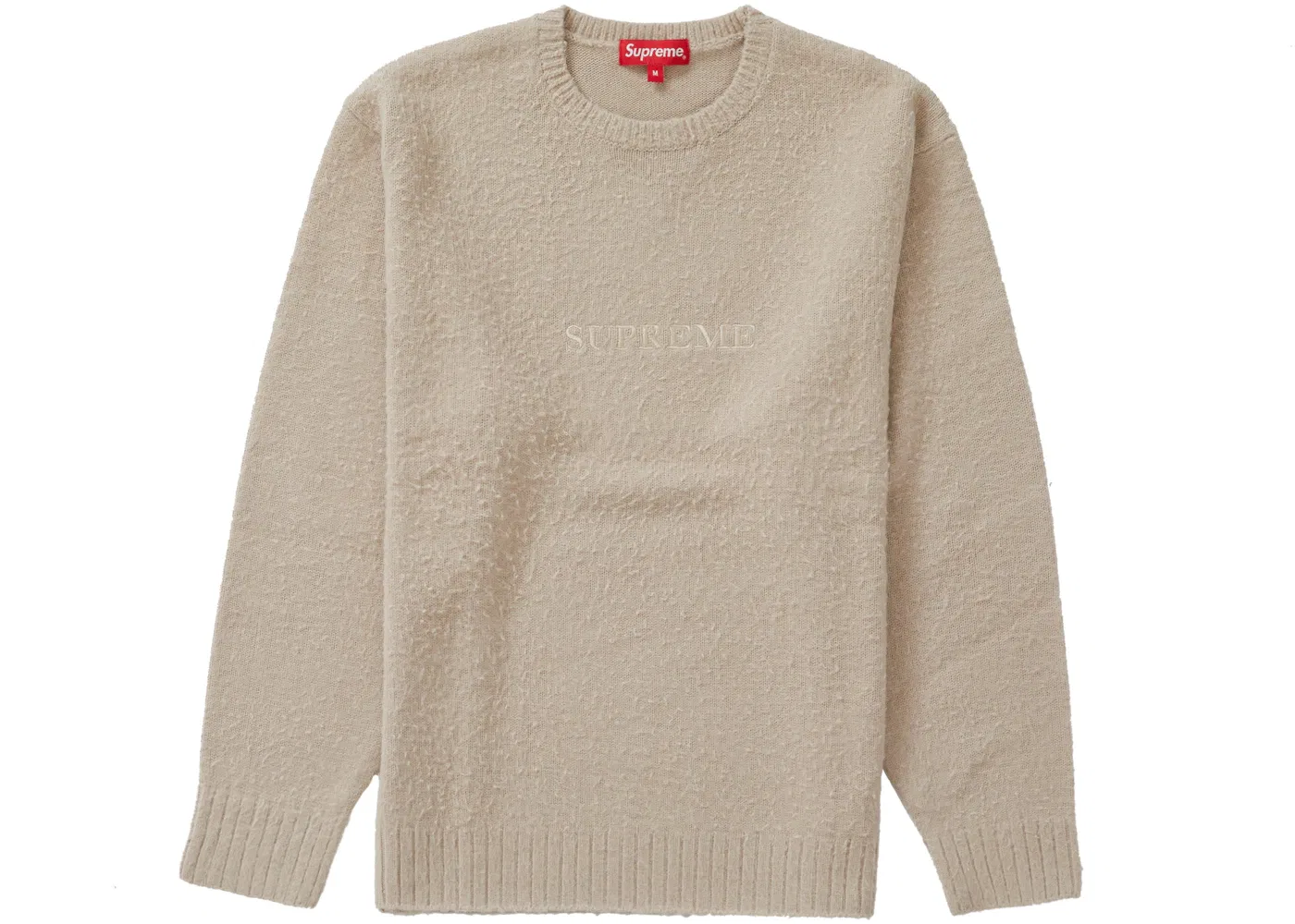 Мужской свитер с начесом Supreme, Light Brown