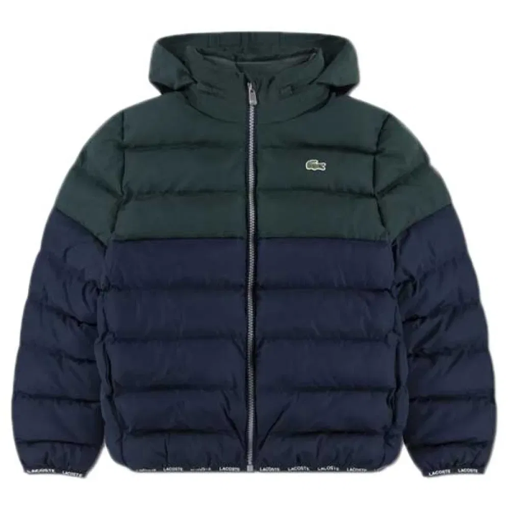 Куртка утепленная Colorblock Midwt Lacoste Kids, зеленый