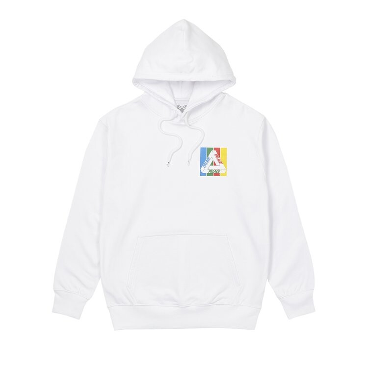 

Толстовка Palace Tri-Emb Hood 'White', белый