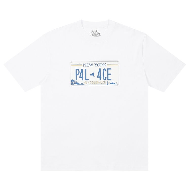 

Футболка Palace Plate T-Shirt 'White', белый