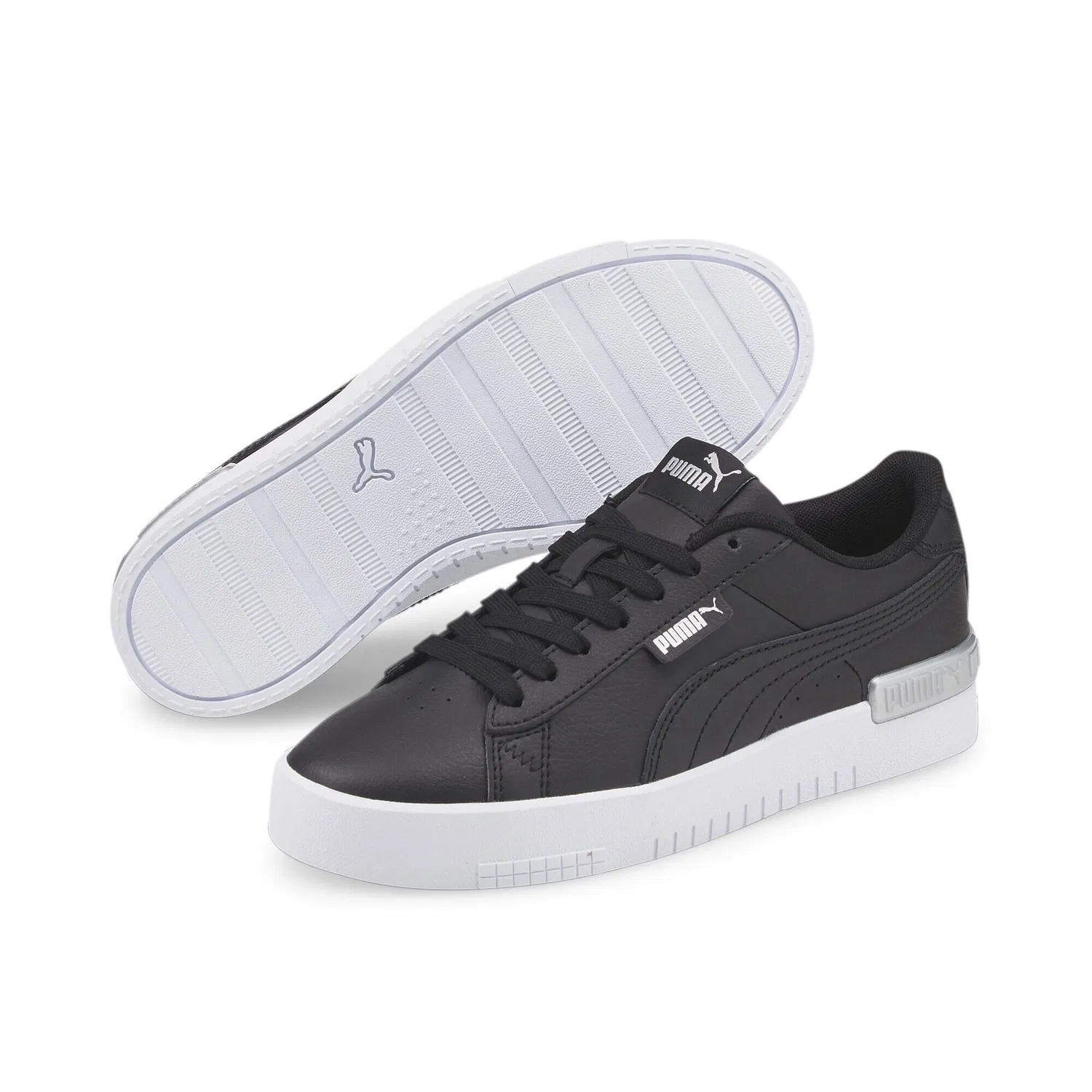 Детские кроссовки Jada Puma, Schwarz Silber Grau