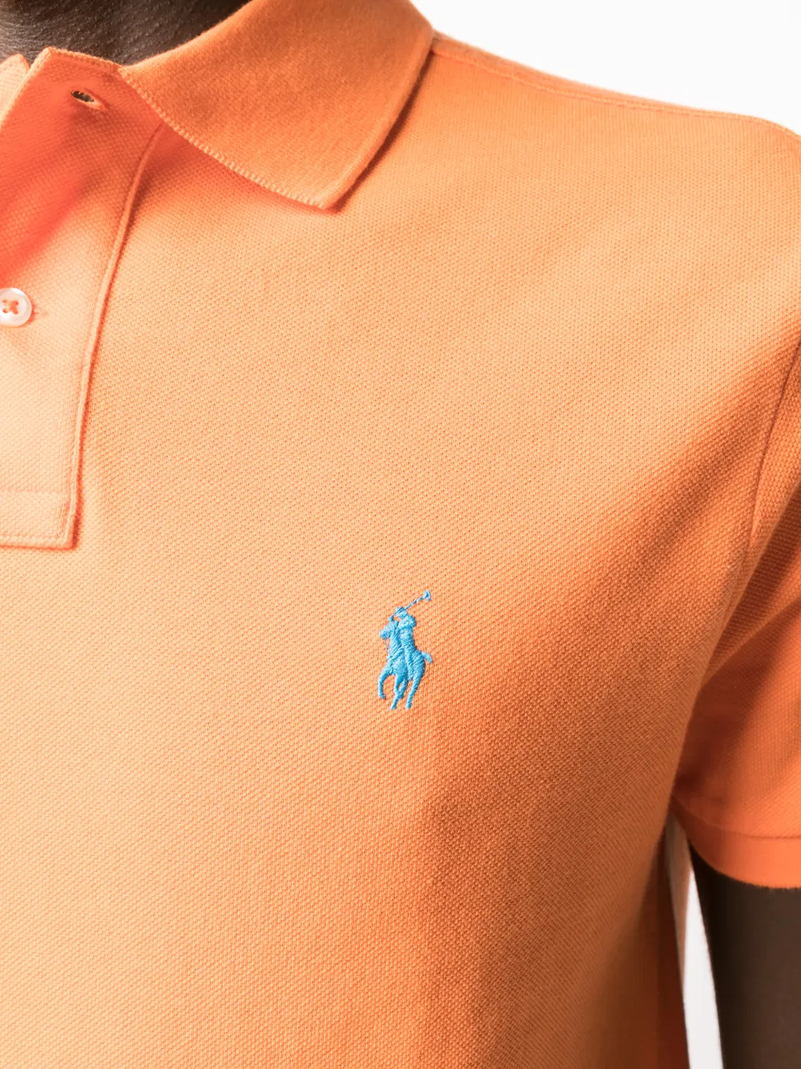 Поло с мотивацией пони Polo Ralph Lauren, оранжевый — фото 3