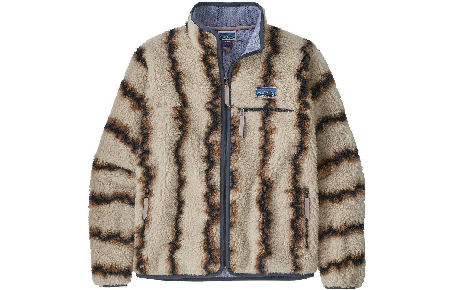 Мужской флисовый топ Moderate Patagonia, Brown Red/BURR — фото 3