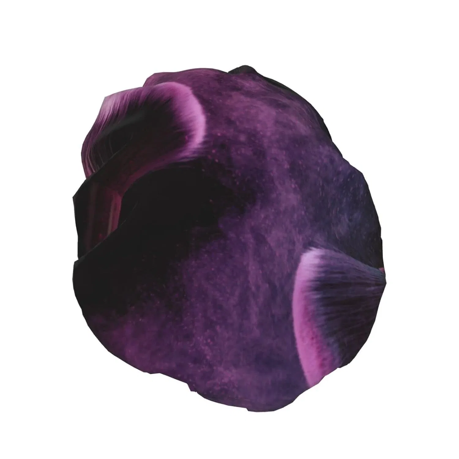 Шапочка для душа с принтом Purple Brush, Oudrspo, водонепроницаемая — фото 2