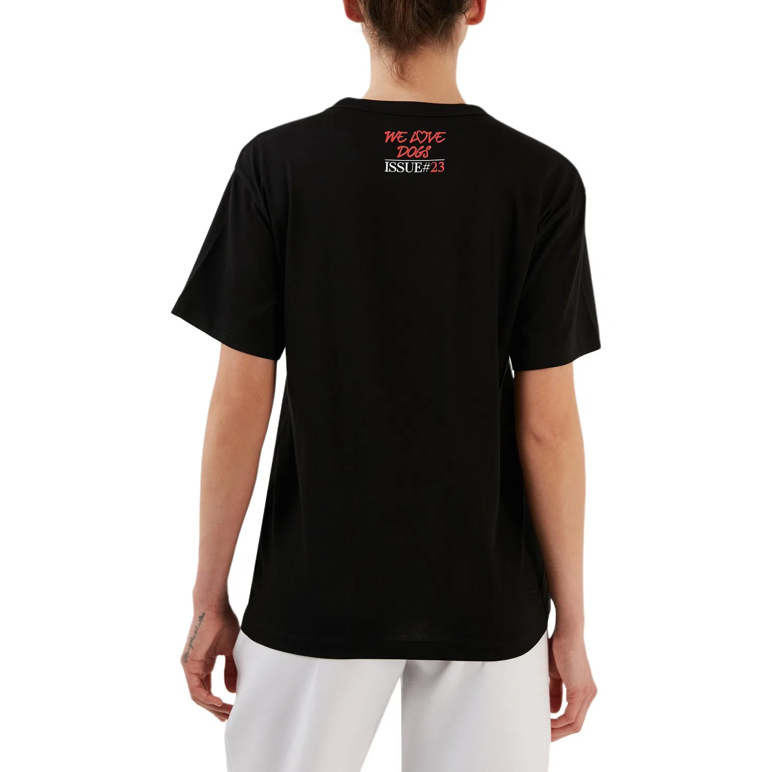 Футболка женская, EMPORIO ARMANI, Black — фото 3