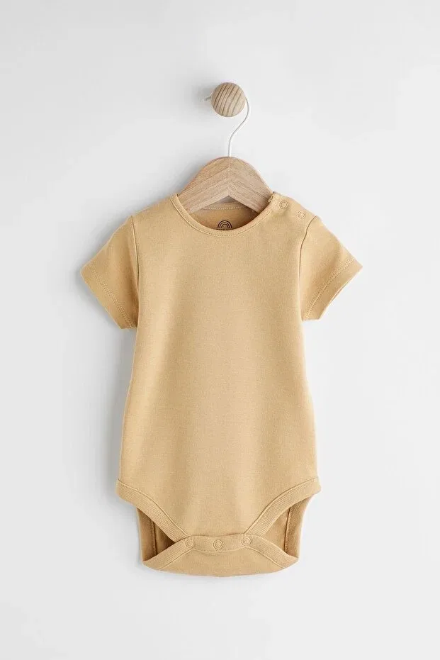 Детский комбинезон-салопет с принтом Next Baby, Nude Color — фото 2