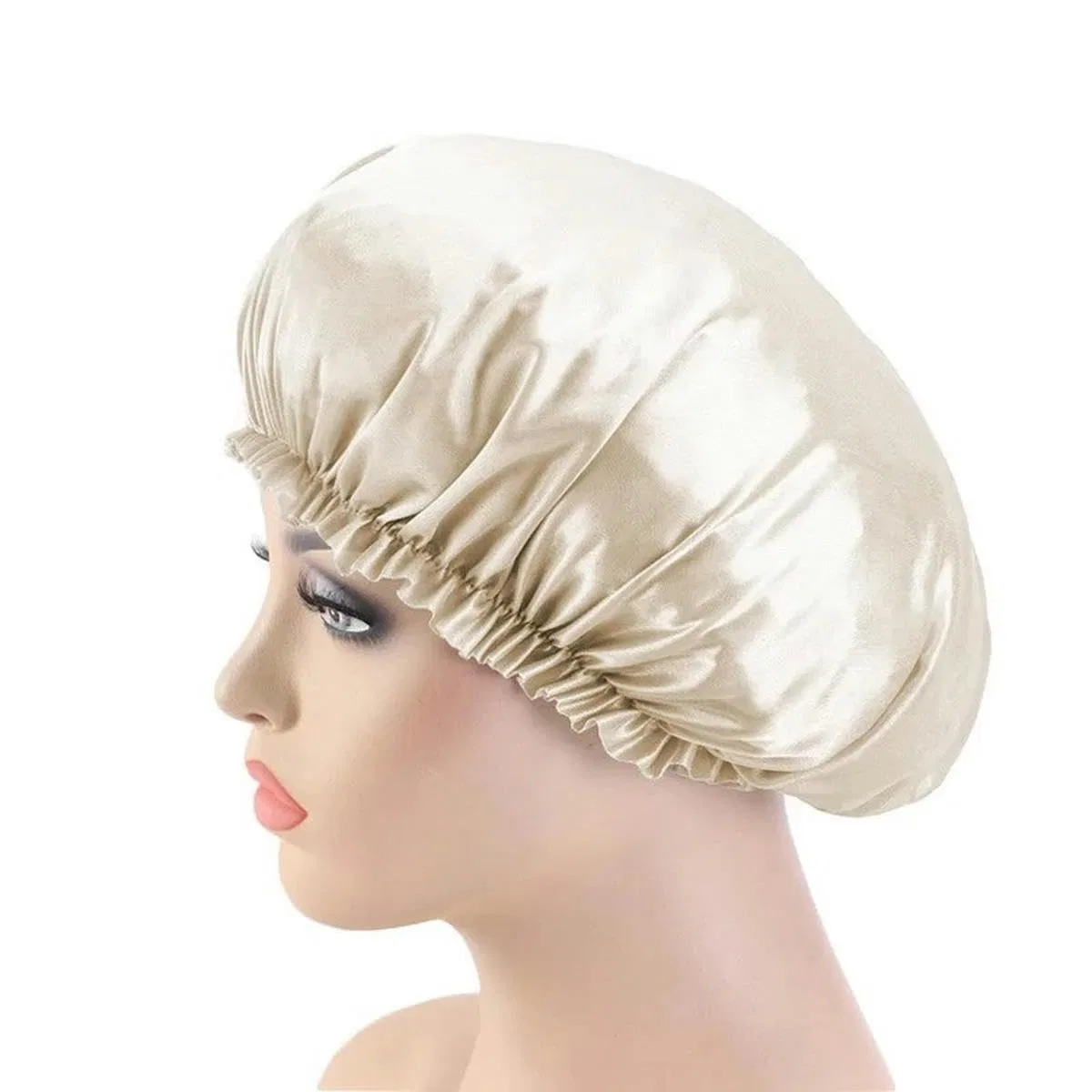 Satin Sleep Cap, Шапочка для душа YTYHFEM, Sea Blue