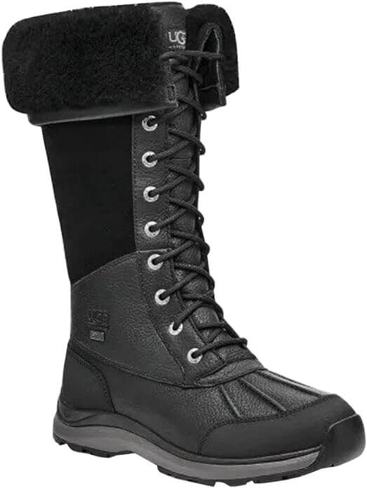 Сапоги женские UGG Adirondack Boot Tall III Snow, черный