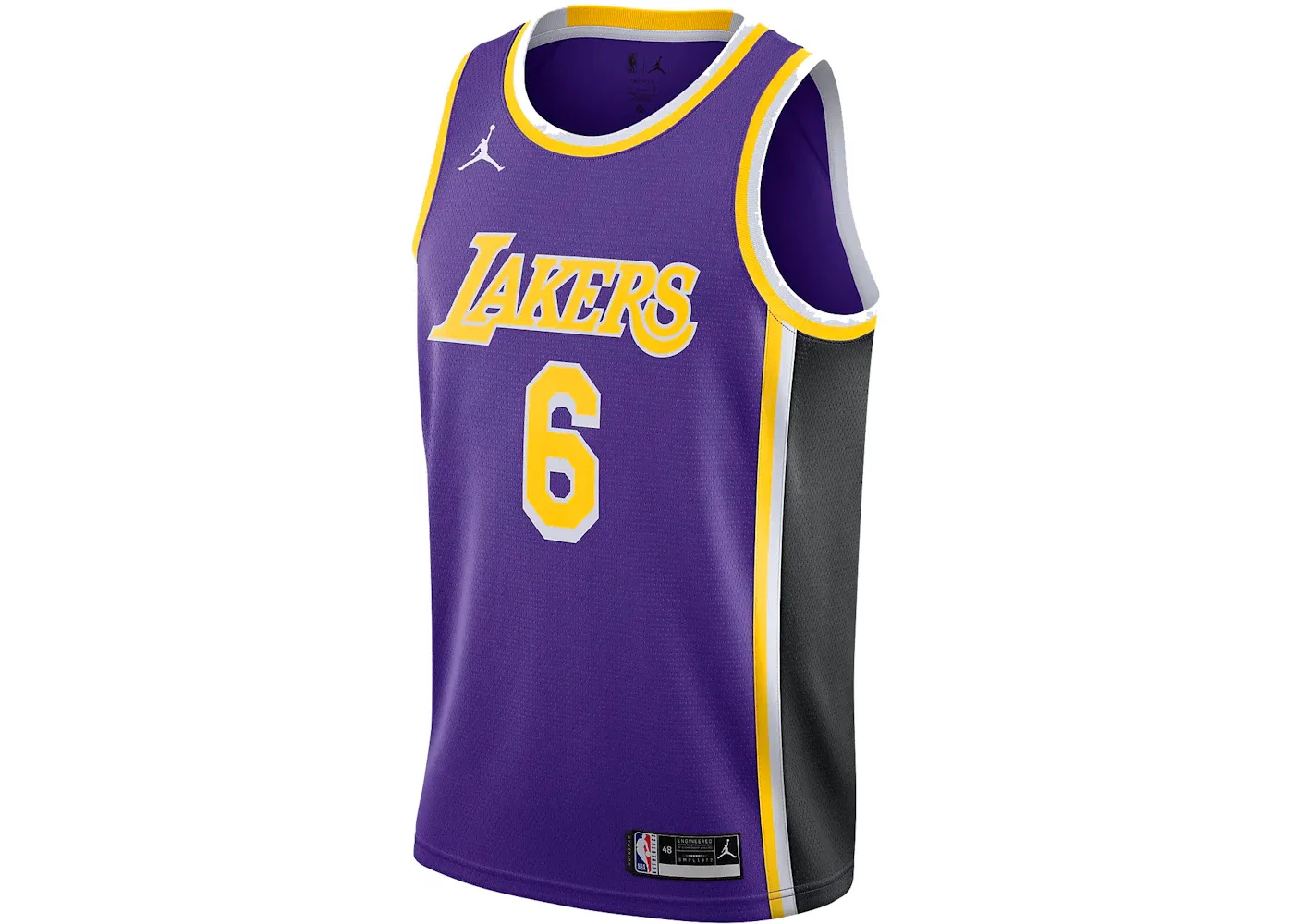 Мужская баскетбольная джерси Nike LA Lakers Lebron James, Purple