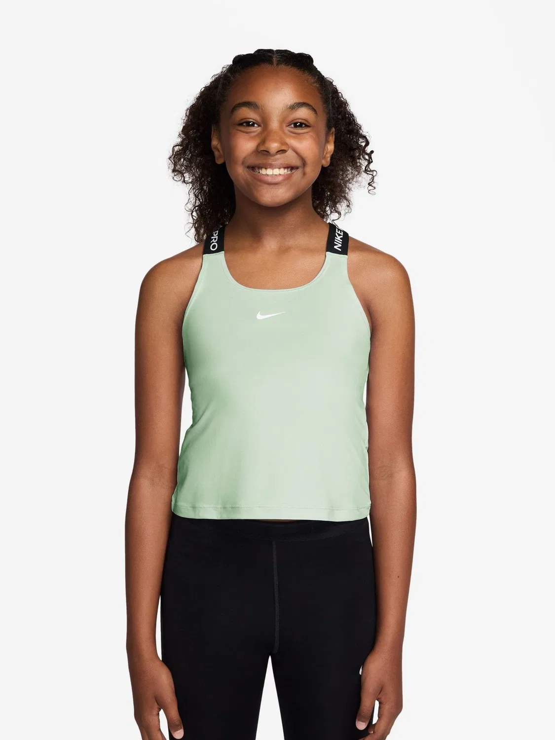 Топ Nike Pro Dri-FIT, Barely Green