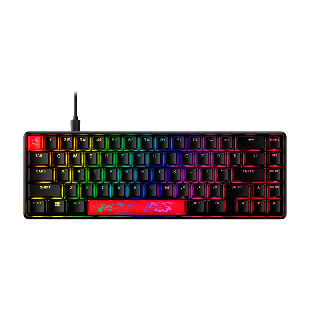 

Клавиатура игровая HyperX Alloy Origins 65, черный, английская раскладка