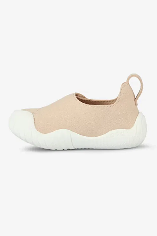 Детские кроссовки для девочек на липучке Vicco, Beige — фото 2