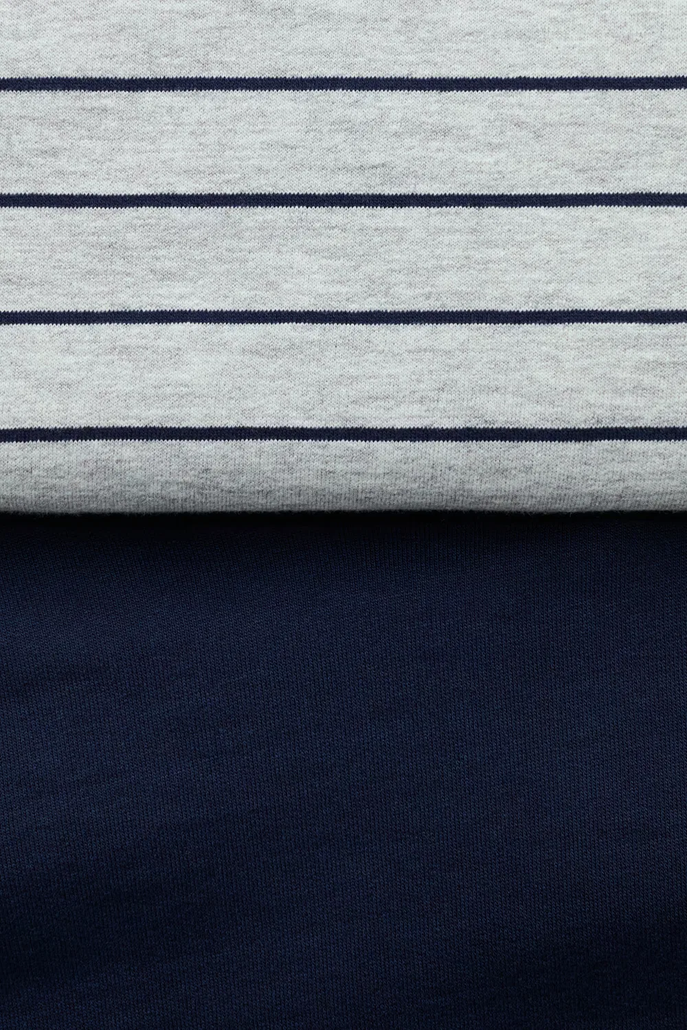 Комплект из 2 хлопковых толстовок H&M, Marineblau/Gestreift — фото 2