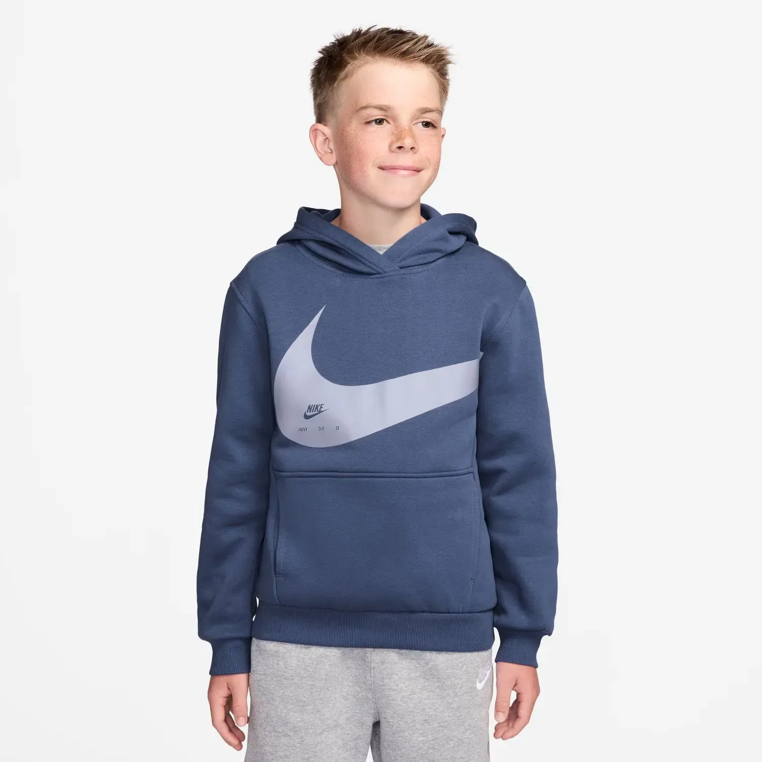 Детская толстовка с принтом Club Brand Nrg Top Nike, Azul Marino