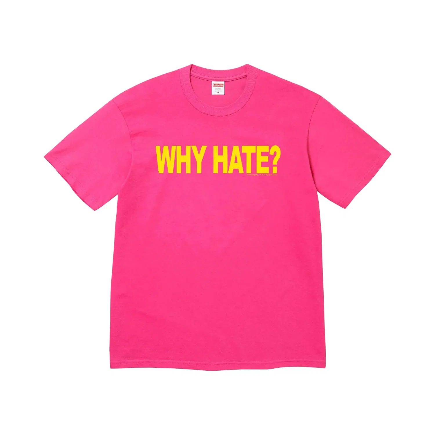 Футболка Supreme Based Tee цвета фуксии, розовый