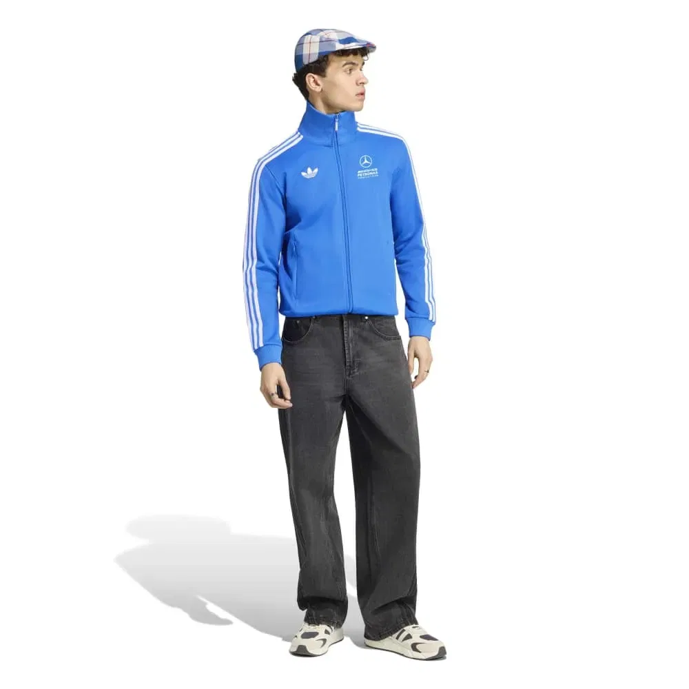 Мужская куртка спортивная с молнией Blue Wonder Adidas, Blue — фото 4