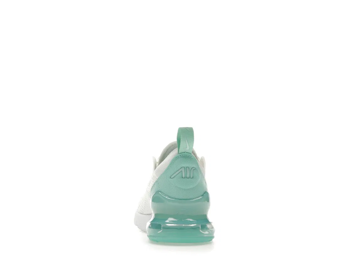 Детские кроссовки Lifestyle Nike Air Max 270, Summit White/Jade Ice/White/Emerald Rise — фото 4
