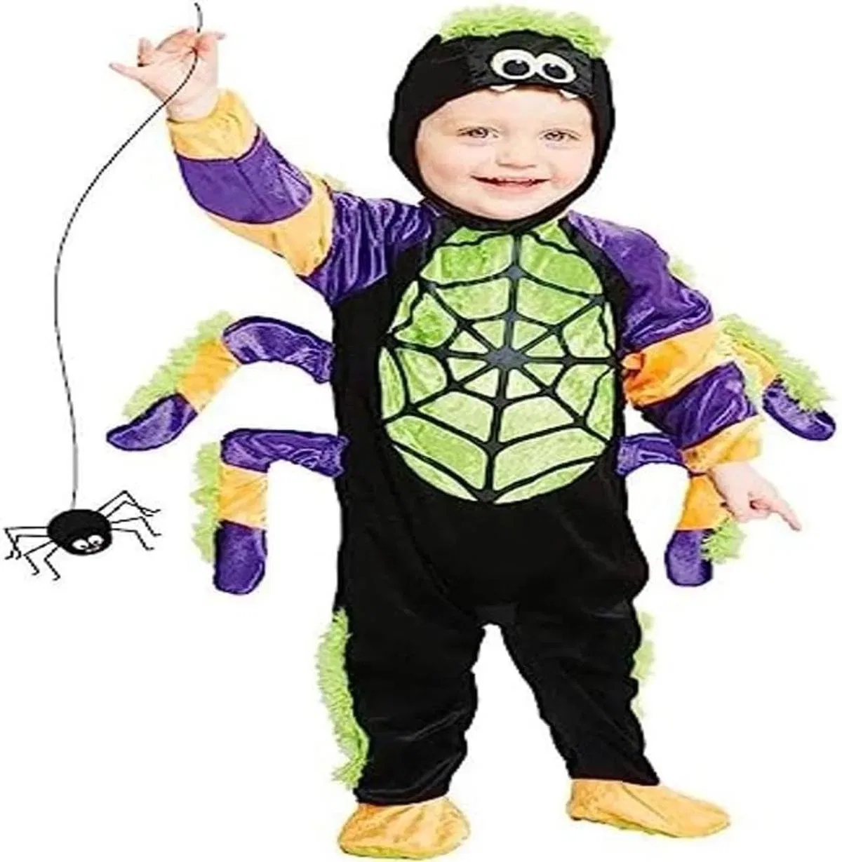 Детский костюм паука Spinnen Halloween Amscan