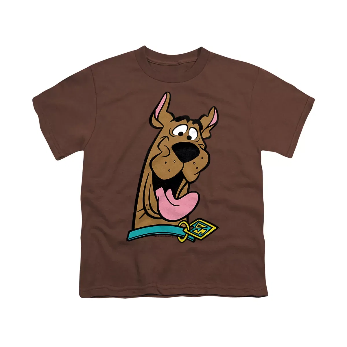 Детская футболка с принтом для мальчиков Scooby Happy Scooby-Doo, Coffee