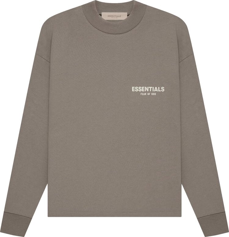 

Лонгслив Fear of God Essentials Essentials Long-Sleeve Tee 'Desert Taupe', серый