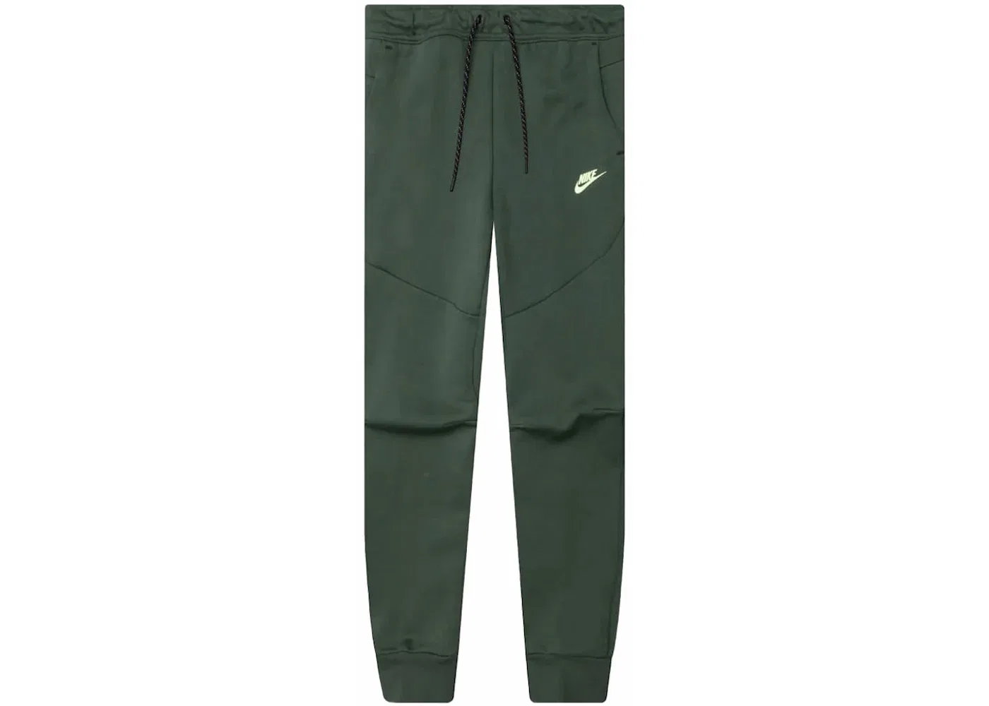 Мужские спортивные штаны с манжетами Nike Sportswear Tech Fleece Joggers, Galactic Jade Liquid Lime