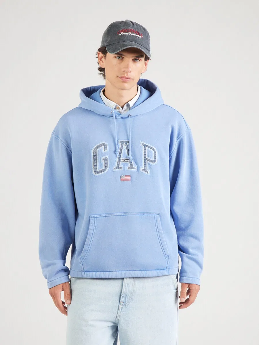 Толстовка GAP 'BRANNAN' в темно-синем и светло-синем цветах — фото 2