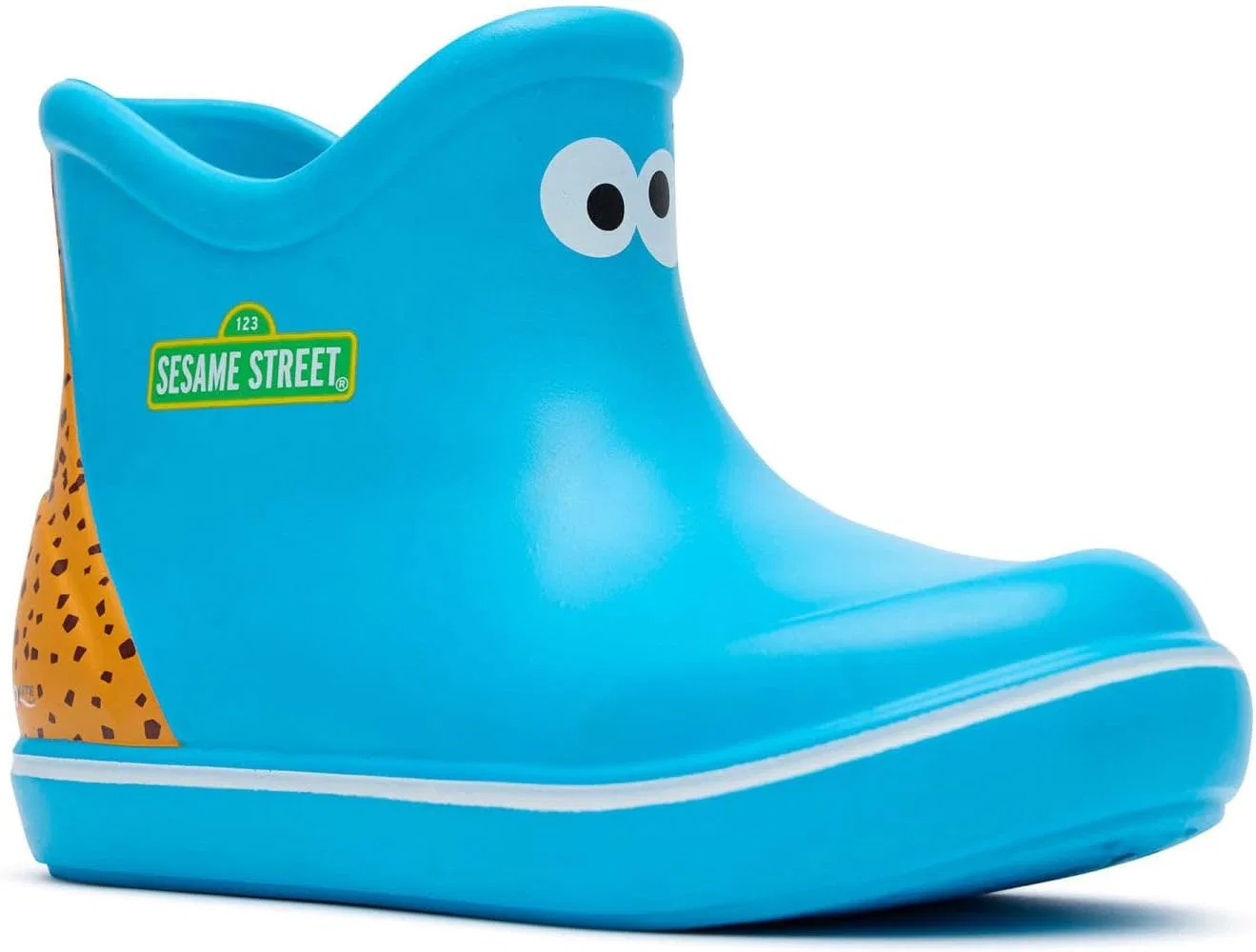 Детские дождевые сапоги для мальчиков и девочек Sesame Street TUFS XTRATUF, Cookie Monster Blue — фото 3