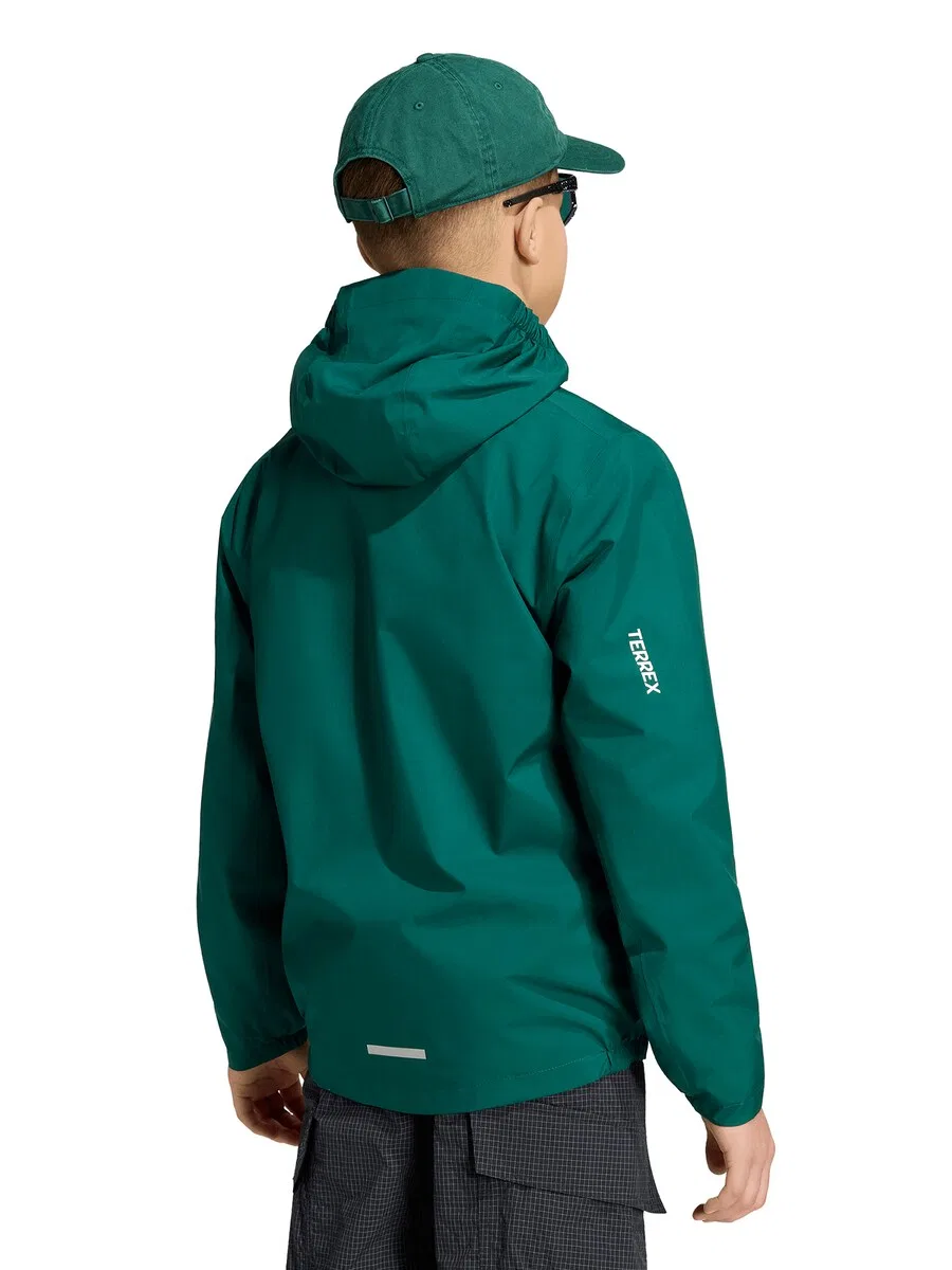 Куртка ADIDAS TERREX Outdoor 'Multi 2' изумрудного цвета — фото 3