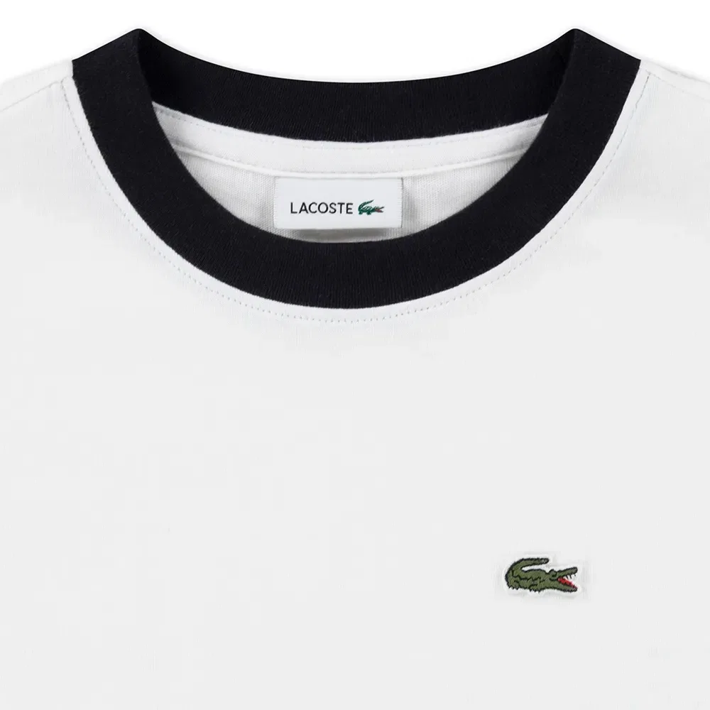 Футболка с коротким рукавом Lacoste, белый — фото 3